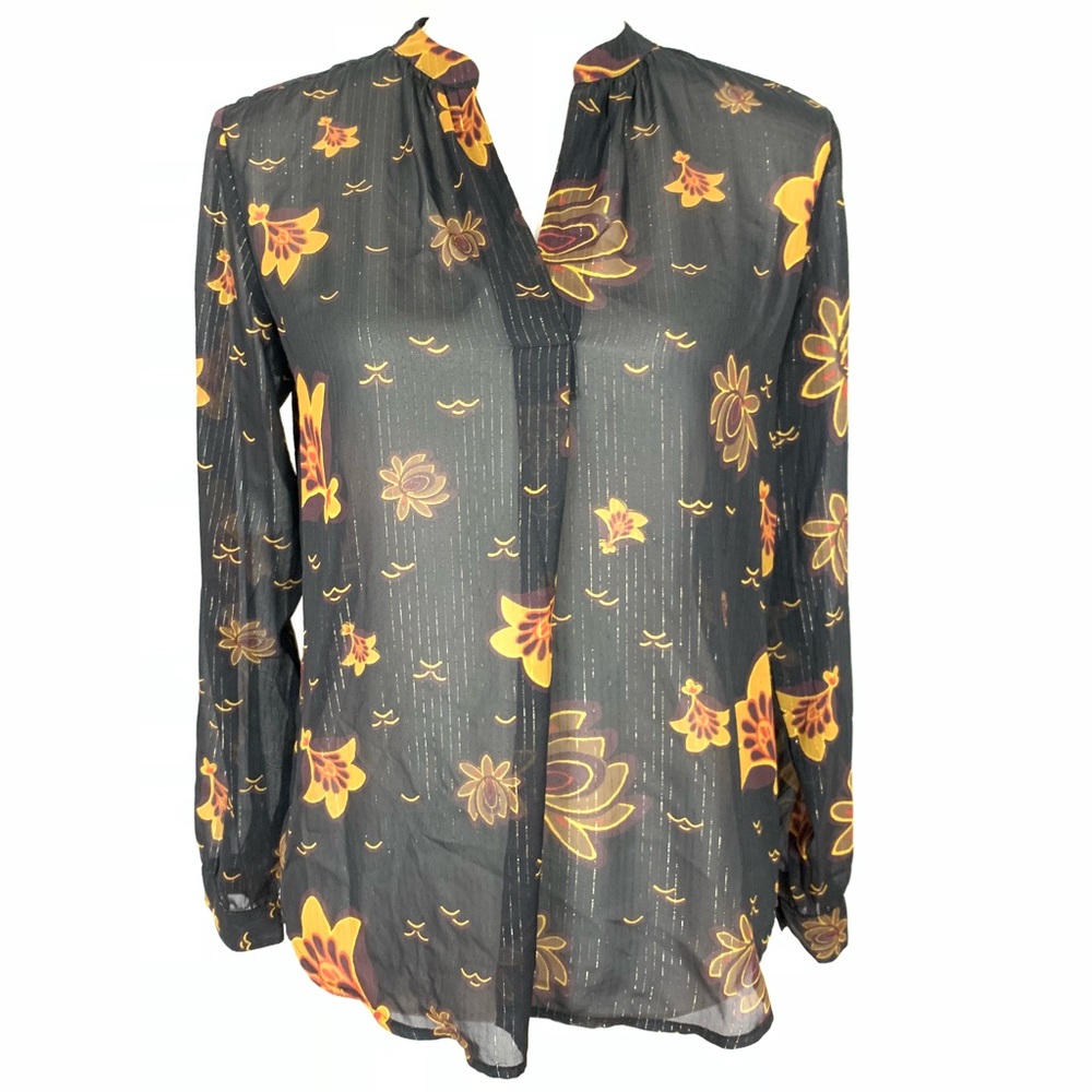 Loft long sleeve sheer